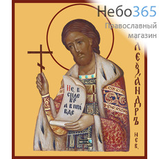 Фото: Александр Невский благоверный князь, икона (арт.410)