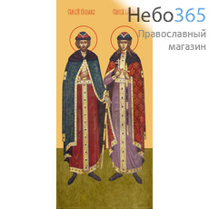 Фото: Борис и Глеб благоверные князья-страстотерпцы, икона (арт.981)