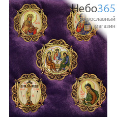 Фото: Набор иконок для митры  (код 18018)