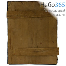  Макарий Унженский, преподобный. Икона писаная (Кж) 26х30, в ризе, 19 век, фото 4 