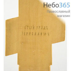  Крест деревянный на подставке, резной, из липы, 46 см, фото 3 