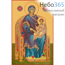 Фото: Божия Матерь на престоле, икона (арт.389)