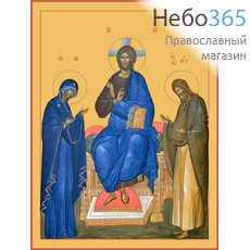 Фото: Спас на престоле с предстоящими, икона (арт.6606)