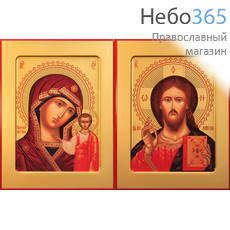 Фото: Венчальная пара икон Спас Вседержитель (арт.103) и Божия Матерь Казанская (арт.203)