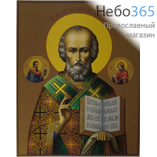  Икона бумажная 35х47 Николай Чудотворец, святитель, фото 1 