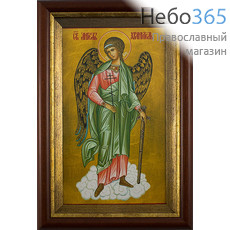  Икона в киоте 23х26,5, холст, деревянный багет Ангел Хранитель, фото 1 