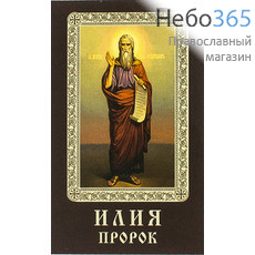  Икона ламинированная 5,5х8,5, с молитвой Илия, пророк, фото 1 