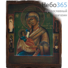  Икона на дереве (Зв) 12,5х15,5 (12,5х17,5), цифровая печать на прессованном хлопке, покрытая лаком Божией Матери Утоли болезни и печали, фото 1 