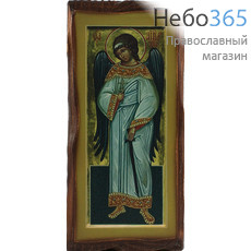  Икона на дереве (Зв) 8х15,5 (8,5х16), цифровая печать на прессованном хлопке, покрытая лаком Ангел Хранитель (0006), фото 1 