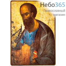 Икона на дереве 16х20, покрытая лаком Павел, апостол, фото 1 