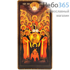  Икона на дереве 7-10х10-14 см, покрытая лаком (КиД 3м) Собор Архангела Михаила (№401), фото 1 