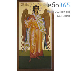  Икона на дереве 20х25 см, печать на холсте, копии старинных и современных икон (Су) Ангел Хранитель (ростовой), фото 1 