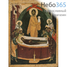  Икона на дереве 30х35-42 см, печать на холсте, копии старинных и современных икон (Су) Успение Божией Матери (2), фото 1 