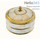  Шкатулка латунная круглая, с перламутром, диаметром 7 см, 9S81MOP, фото 1 