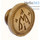  Печать для просфор Богородичная, диаметр 100 мм , деревянная, резная, №05-100, фото 1 