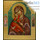  Владимирская икона Божией Матери. Икона писаная (Скв) 26,5х32, резьба по золоту, эмаль, фото 1 