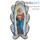 Взыскание погибших икона Божией Матери. Икона писаная 5х12, эмаль, филигрань, на подставке, фото 1 