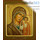  Венчальная пара: Господь Вседержитель, икона Божией Матери Казанская. Иконы писаные 21х25х3,5, цветной фон, золотые нимбы, с ковчегом, фото 3 