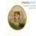 Магнит пасхальный "Яйцо" из ПВХ, с пасхальными сюжетами, BS10102 / 17796 Вид №20  Девочка в окне, фото 1 
