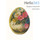  Магнит пасхальный "Яйцо" из ПВХ, с пасхальными сюжетами, BS10102 / 17796 Вид №26  Яйцо в цветах, фото 1 