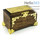  Ящик крестильный деревянный, с боковыми накладками: 2 флакона, 2 стрючца, губка, складные ножницы, 6,5 х 11,5 х 8,5 см, фото 2 