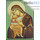  Икона на дереве 10х17,12х17 см, полиграфия, копии старинных и современных икон (Су) икона Божией Матери Умиление (Сладкое лобзание), фото 1 