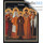  Икона на дереве 10х17,12х17 см, полиграфия, копии старинных и современных икон (Су) Царственные мученики (синий фон) (2), фото 1 