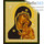  Икона на дереве 7х8 см, 6х9 см, полиграфия, золотое и серебряное тиснение, в индивидуальной упаковке (Т) икона Божией Матери Петровская (150), фото 1 