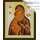  Икона на дереве 7х8 см, 6х9 см, полиграфия, золотое и серебряное тиснение, в индивидуальной упаковке (Т) икона Божией Матери Феодоровская (406), фото 1 
