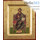  Икона на дереве 11х13 см, полиграфия, золотой фон, ручная доработка, основа МДФ, с ковчегом (BOSNB) (Нпл) Спаситель на престоле (Х2348), фото 1 