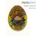  Магнит пасхальный "Яйцо" из ПВХ, с пасхальными сюжетами, BS10102 / 17796 Вид №28  Цыплята над яйцами, верба, незабудки, фото 1 