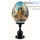  Яйцо пасхальное деревянное с авторской росписью "Пейзаж" , на подставке, высотой 11 см (без учёта подставки) вид №21, фото 1 