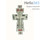  Крест-мощевик параманный латунный ; посеребрение; 2.10.0051л, (6046935), фото 1 
