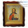  Икона в деревянном фигурном киоте 26х30 см (икона 18х24 см), с позолоченной багетной рамой, со стеклом (Мис) икона Божией Матери Толгская (х327), фото 2 
