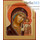  Венчальная пара: Спаситель, Казанская икона Божией Матери. Иконы писаные (Лг) 13х16х2, цветной фон, с ковчегом (цена за пару), фото 3 