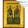  Икона на дереве, 14х18 см, ручное золочение, с ковчегом (B 2) (Нпл) Косма и Дамиан, бессребреники (2513), фото 1 