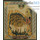  Икона на оргалите (Нк) 10х12, золотое и серебряное тиснение Лаврентий Черниговский, преподобный, фото 3 