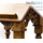 Аналой деревянный храмовый открытый, на четырёх ножках , с нижней платформой, резной, из мдф, сосны, липы, шпона дуба, 111003, фото 2 