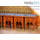  Пуфик деревянный "Валаамский" резной, с бархатной обтяжкой, 29141 с вишневой обивкой, фото 2 