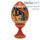  Яйцо пасхальное деревянное с термонаклейкой, на цельной подставке, высотой 6 см (без учёта подставки), 21021, фото 2 