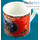  Чашка керамическая пасхальная, бокал, с цветной сублимацией, с видами монастырей и храмов, объемом 330 мл, в ассортименте, вид: пасхальный кулич, яица в корзинке, фото 3 