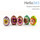  Яйцо пасхальное деревянное "ХВ Цветы", малое, без подставки, разного цвета, высотой 4,5 см, в ассортименте (в уп.- 20 шт.), фото 2 
