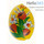  Свеча парафиновая пасхальная, "Яйцо" среднее, " Цветы" высотой 7,2 см (в коробе - 24 шт.), 35-2 РРР красный, фото 2 