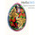  Яйцо пасхальное деревянное с ручной росписью, высотой 6-7 см, цвета в ассортименте (в уп.- 5 шт.), фото 3 