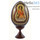  Яйцо пасхальное деревянное на подставке, цветное, с иконой, высотой б/п:8 см., н/п: 11.5 см. с иконами Божией Матери, в ассортименте, фото 3 