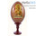  Яйцо пасхальное деревянное на подставке, цветное, с иконой, высотой б/п:8 см., н/п: 11.5 см., фото 4 