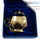  Шкатулка для ладана латунная № 5, с позолотой, со вставками, в коробке, 2.7.0527лп (6006284), фото 3 