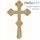  Крест напрестольный латунный № 10, с позолотой, фото 2 
