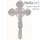  Крест напрестольный латунный № 13, с посеребрением, с плашками, фото 2 