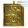  Георгий Победоносец, великомученик. Икона литая  6х6,5, литье, 19 век, фото 1 